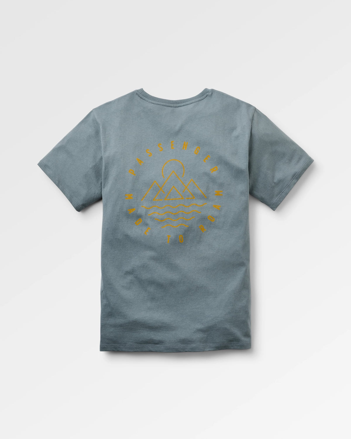 Escapism T-Shirt - Storm Grey - Flatlay