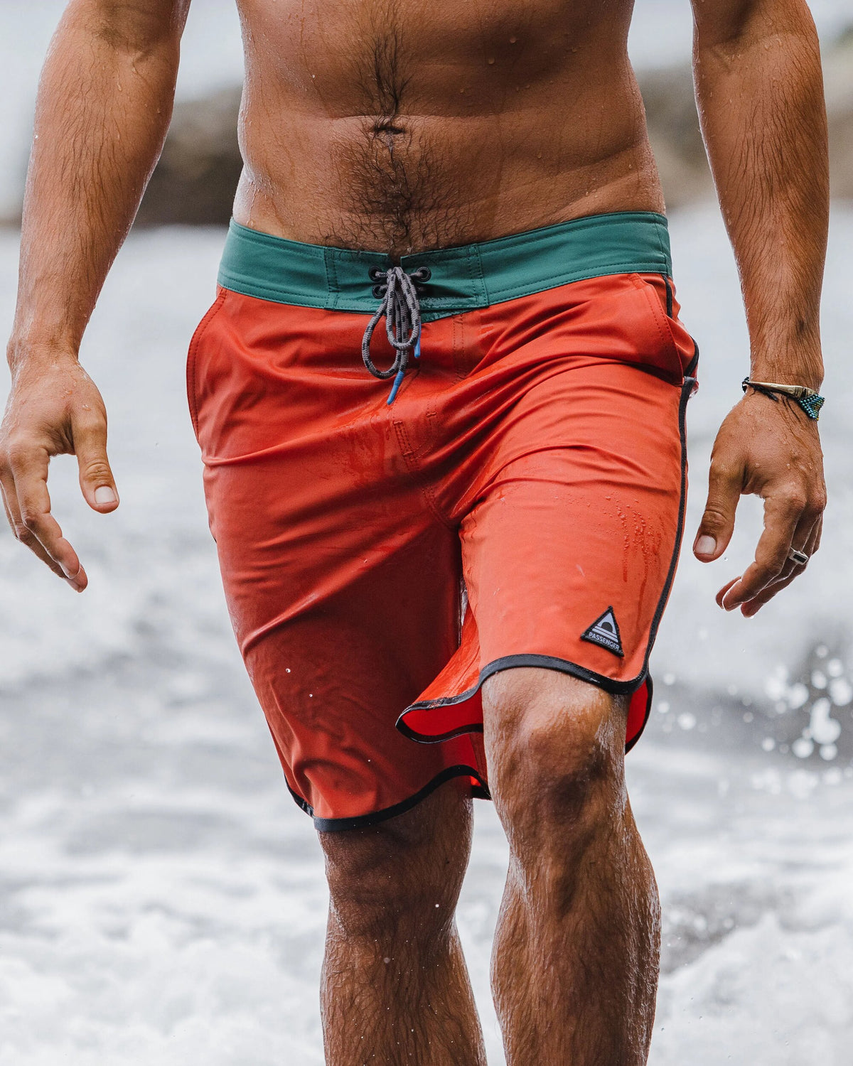 Breaks Boardshort - Burnt Orange - Lifestyle