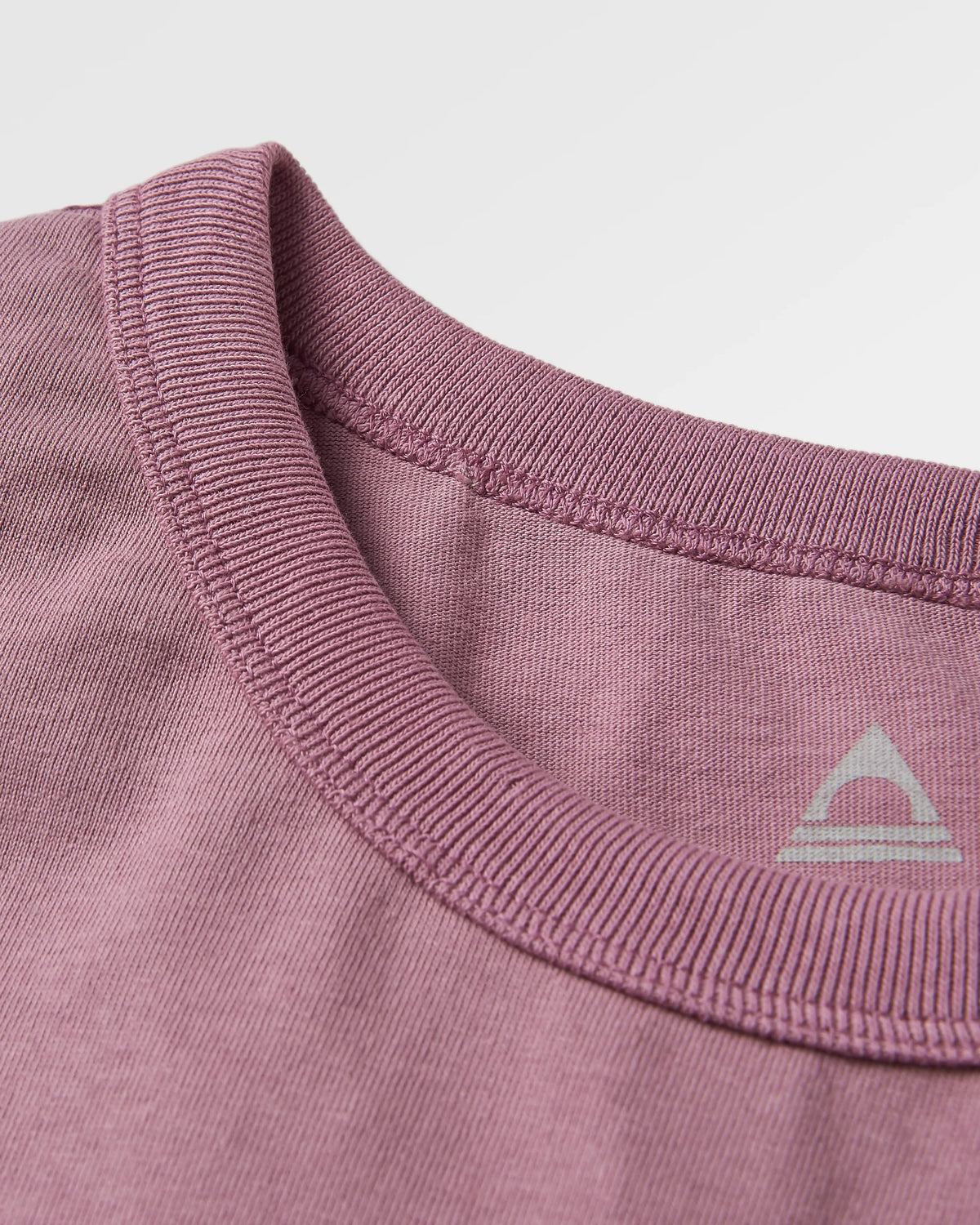 Heritage Relaxed Fit LS T-Shirt - Grape - Flatlay