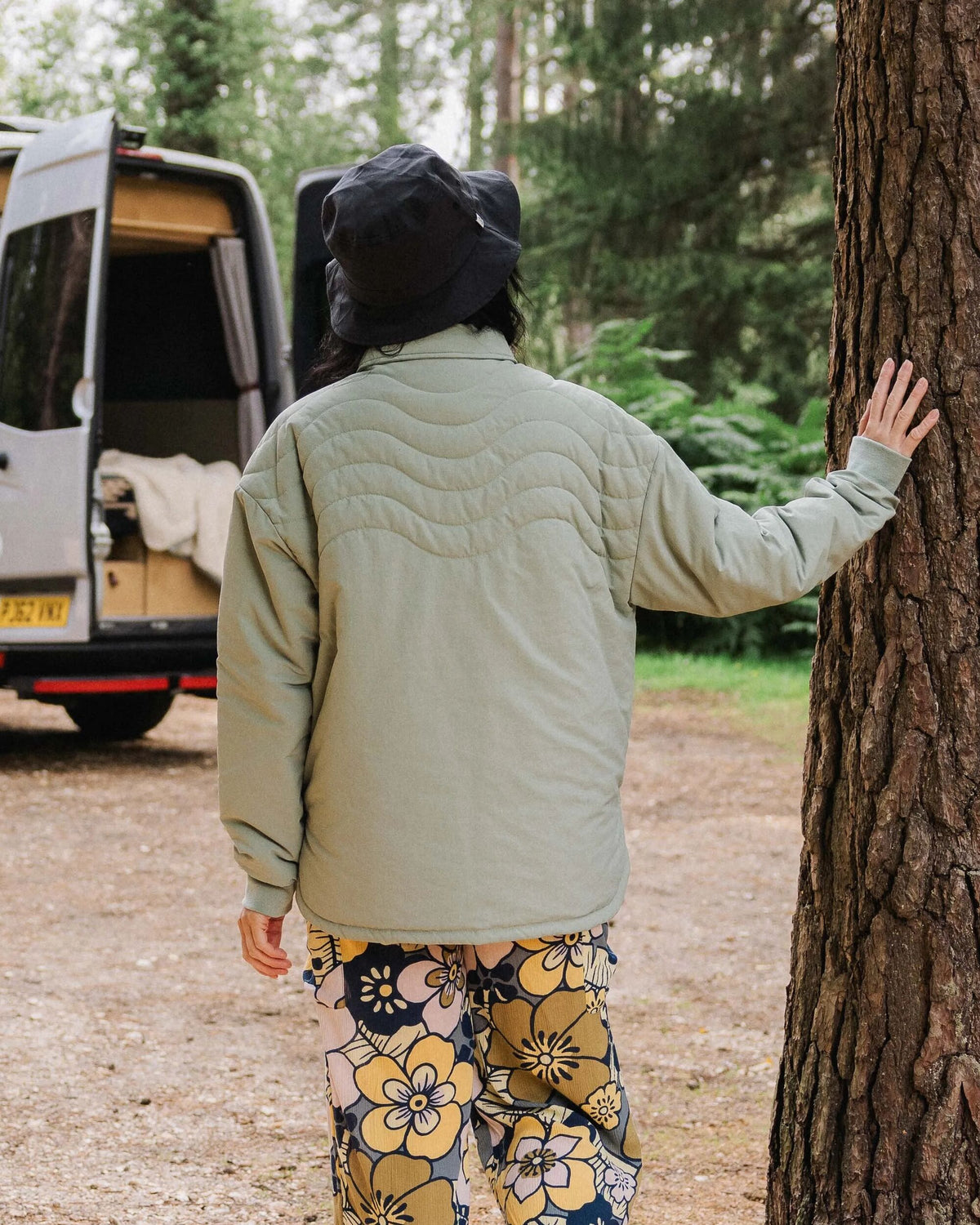 Tasi Insulated Jacket - Pistachio - Lifestyle