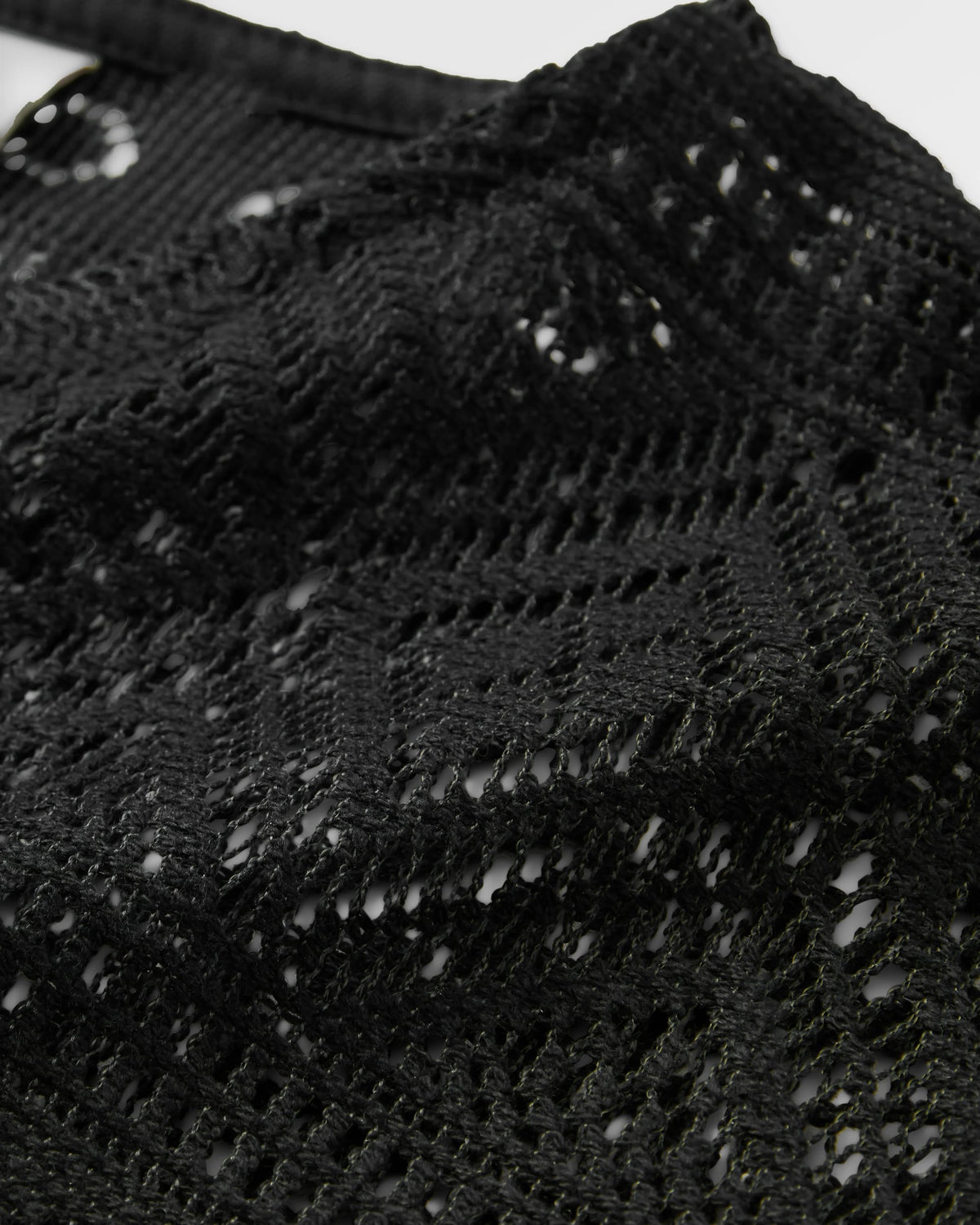 Sono Linen Beach Dress - Black - Flatlay