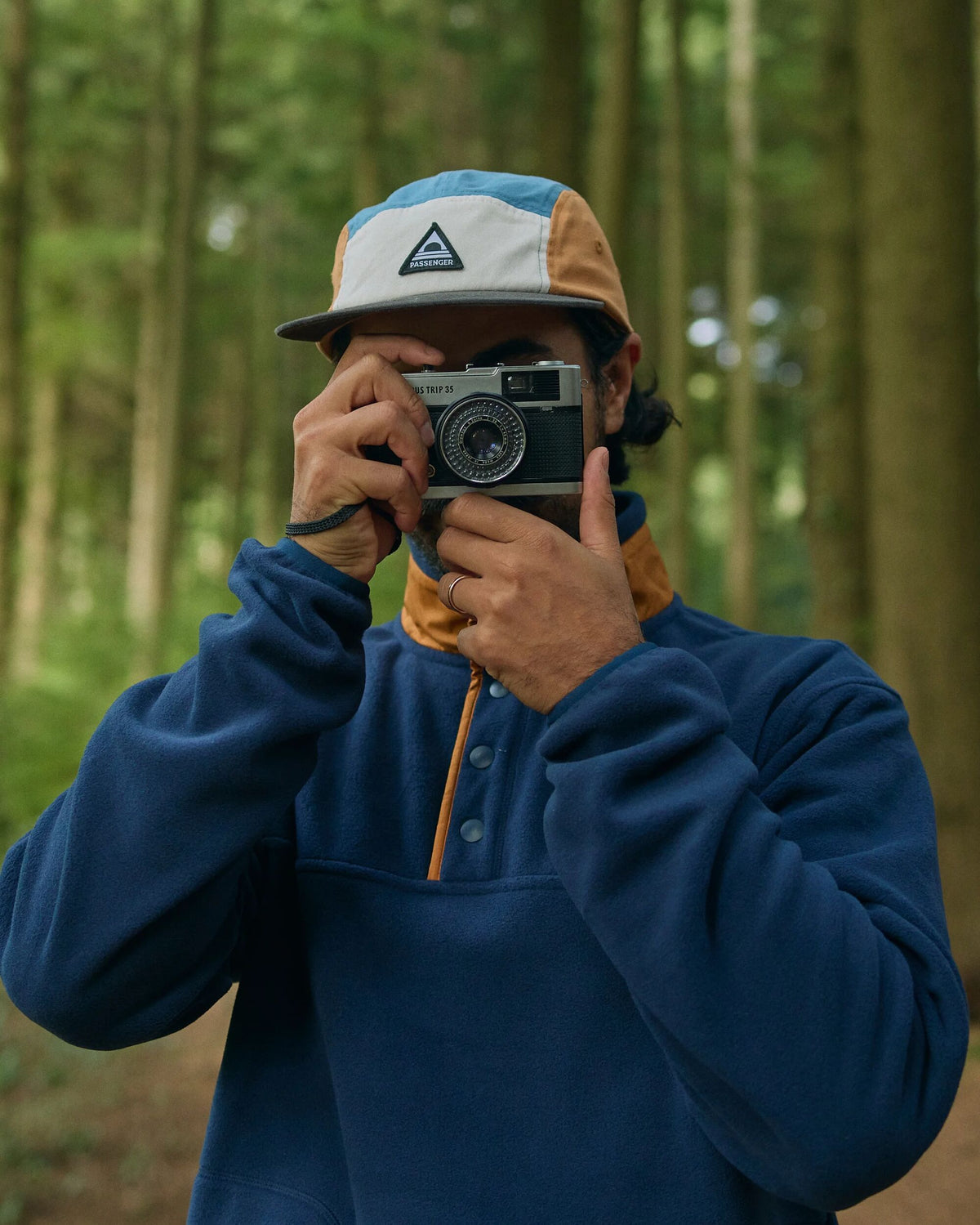 Dusk Polartec® Fleece - Rich Navy - Lifestyle