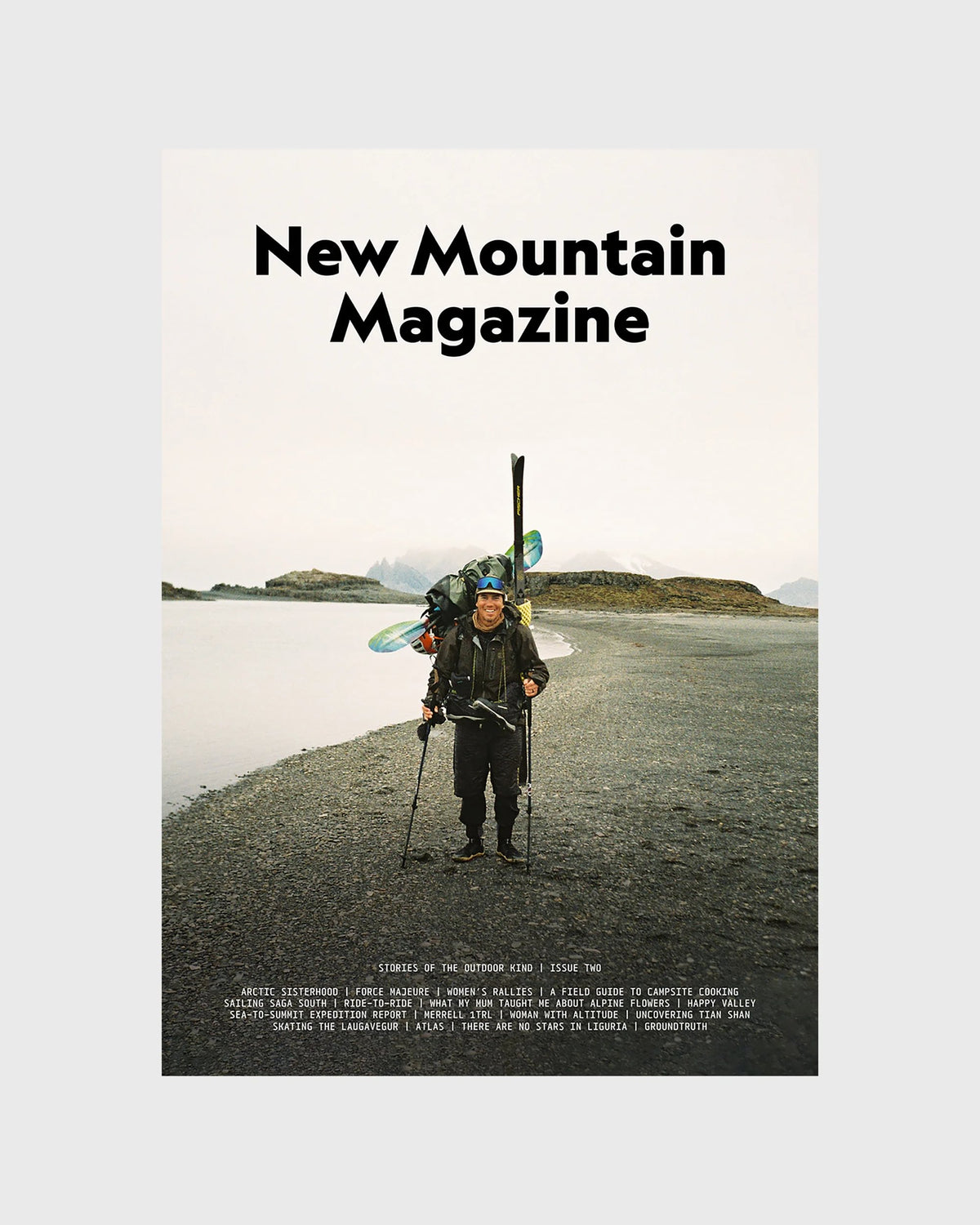 New Mountain Magazine Issue Two - Flatlay