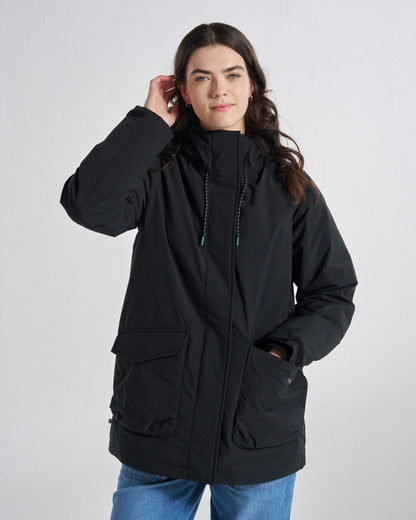 Alaska Insulated Parka - Black - Studio Model