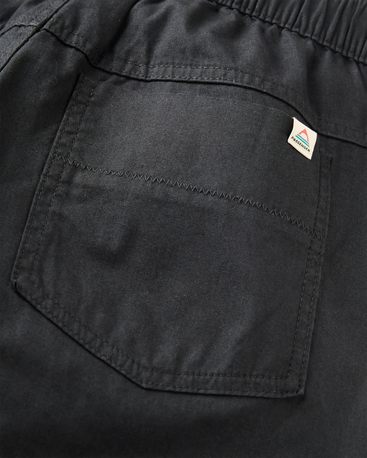 Talis Light Casual Trouser - Black - Flatlay