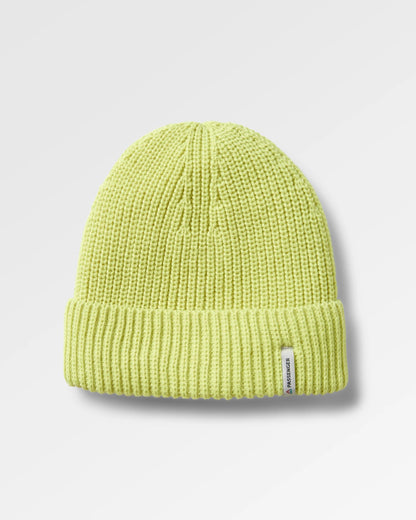 Compass Beanie - Lime Juice - Flatlay