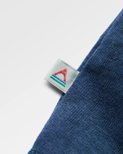 Patches T-Shirt - Rich Navy - Flatlay