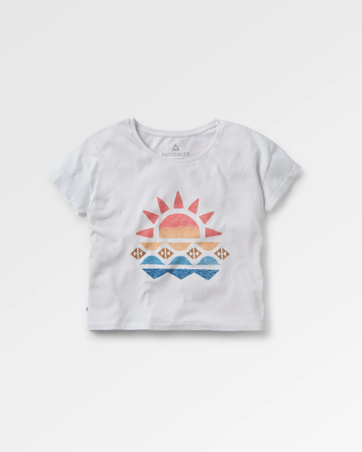 Sunray T-Shirt - White - Flatlay