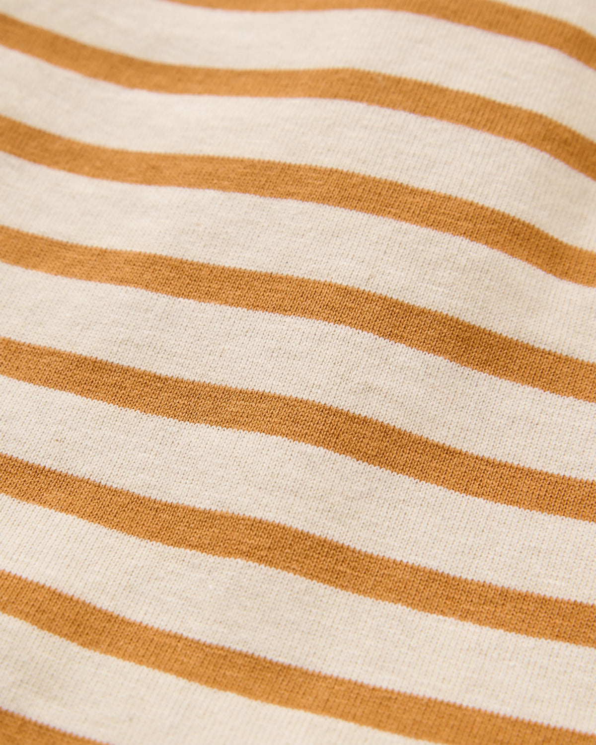 Zen Relaxed Fit T-Shirt - Retro Orange Stripe  - Flatlay