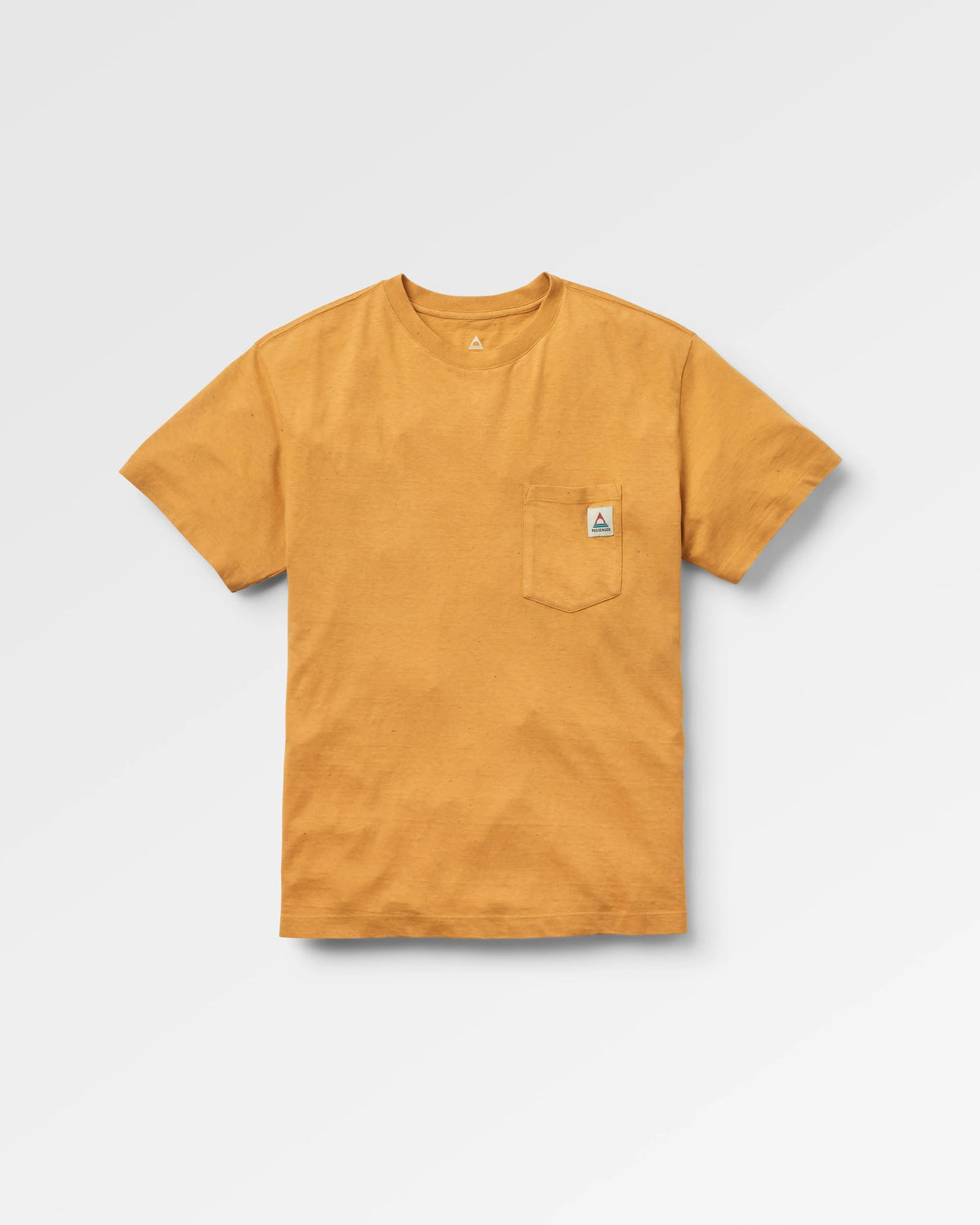 Heritage Relaxed Fit T-Shirt - Spruce Yellow Marl - Flatlay
