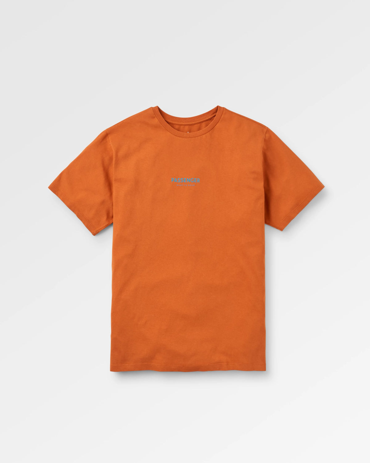 Passenger T-Shirt - Sunset Orange - Flatlay