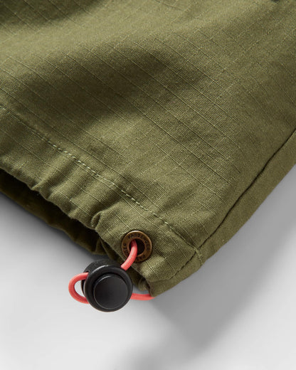 Flo Pinafore Dress - Khaki - Flatlay