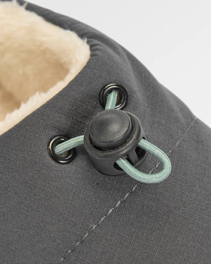 Step Out Women's Slipper - Charcoal - Flatlay