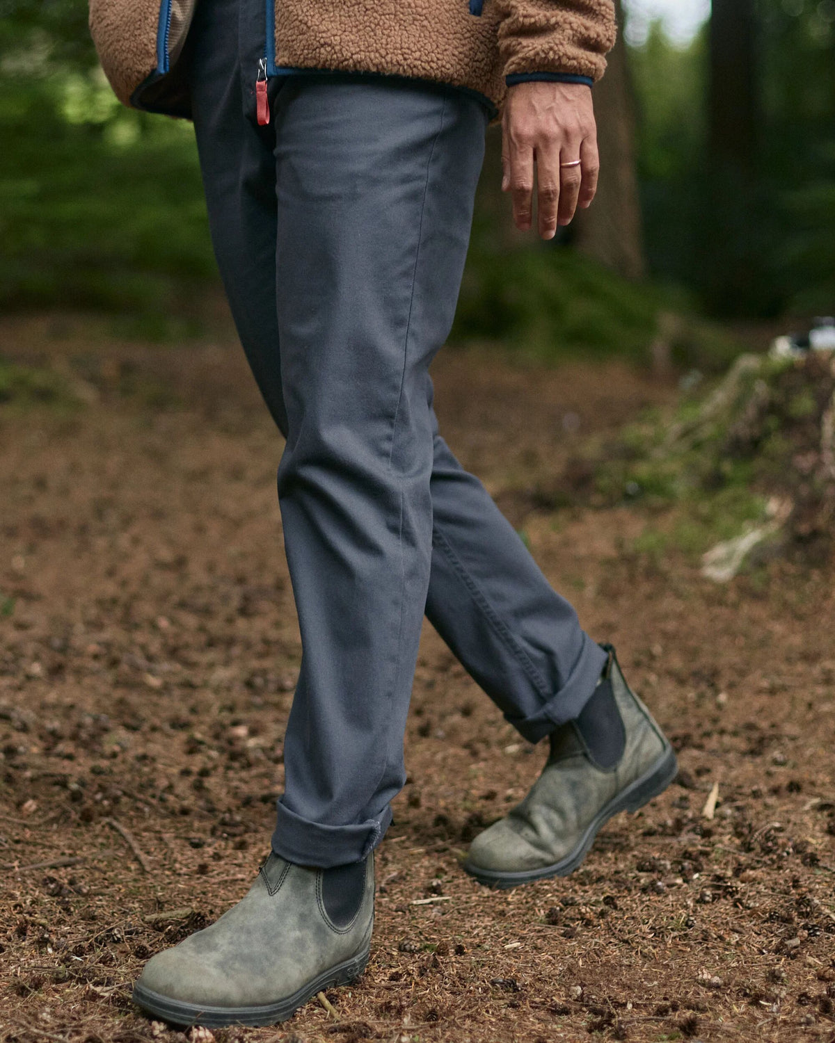 365 5 Pocket Trouser - Charcoal - Lifestyle