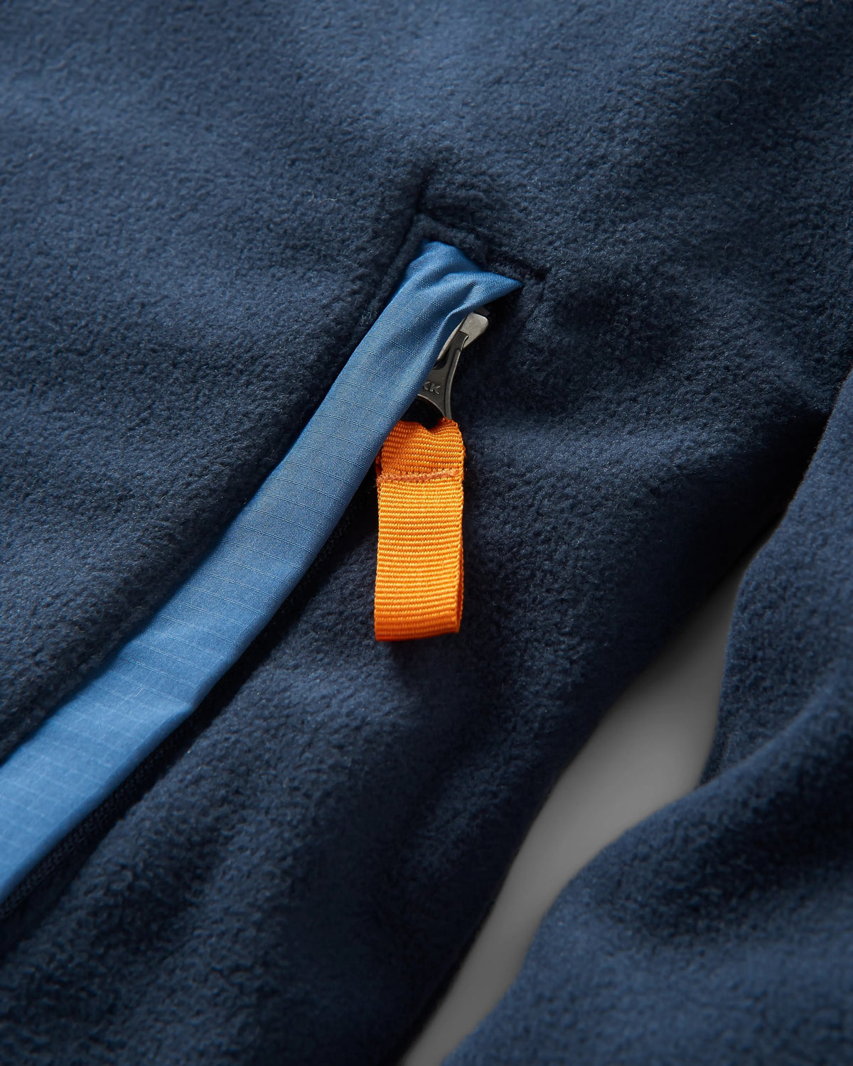 Adrift Polar Fleece - Deep Navy - Flatlay