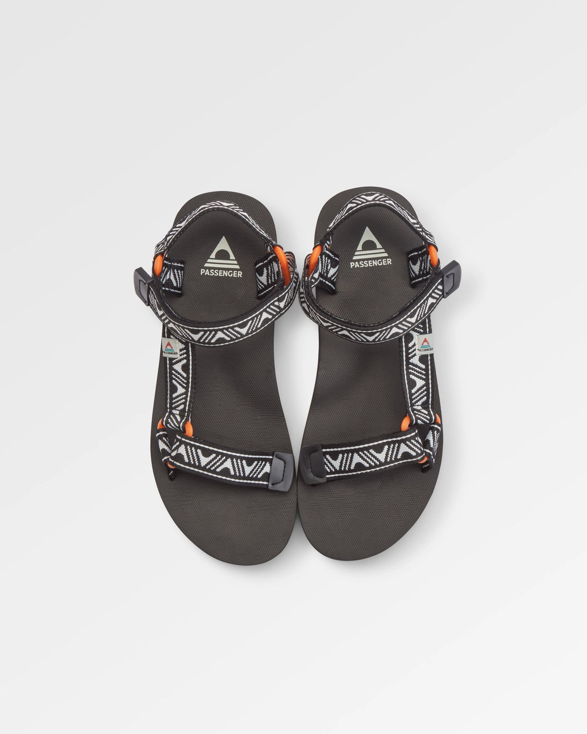 Venice Sandal - Trail Monochrome - Flatlay