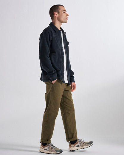 Adapt Polartec® Overshirt - Black - Studio Model