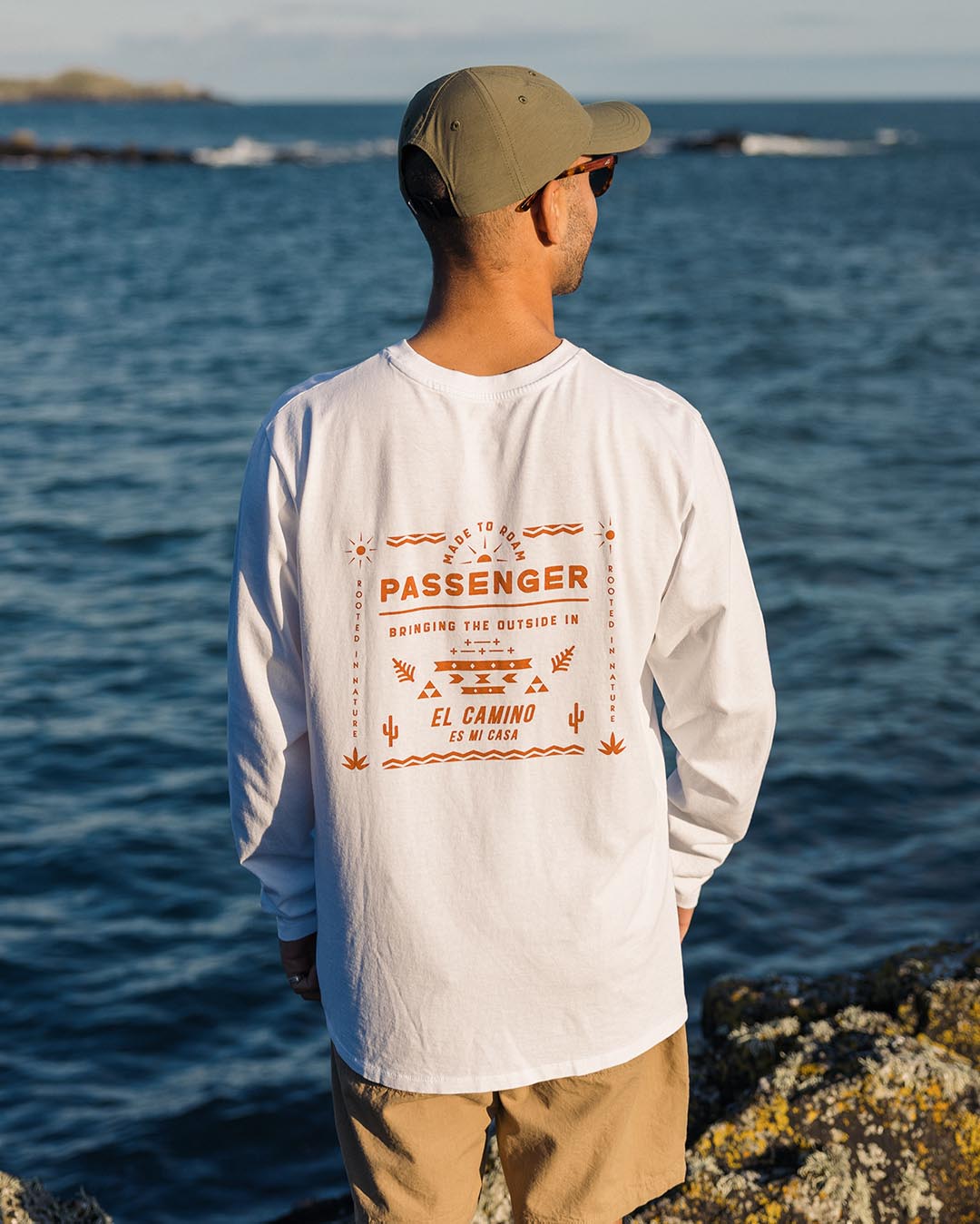 Roam Free LS T-Shirt - White - Lifestyle