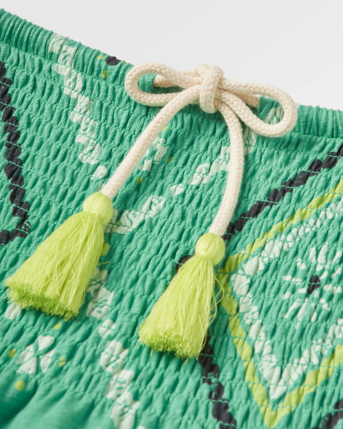 Fareway Maxi Skirt - Sunburst Green Spruce - Flatlay
