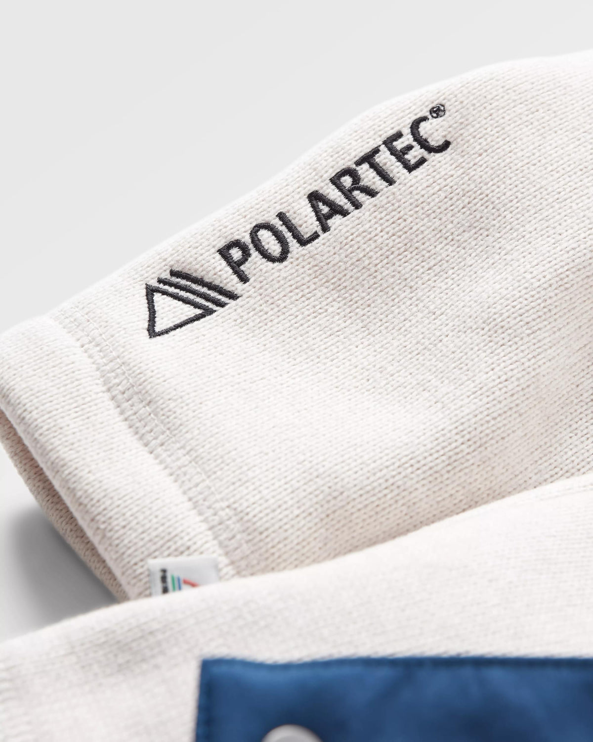 Women's Amber Polartec® Fleece - Vintage White - Flatlay