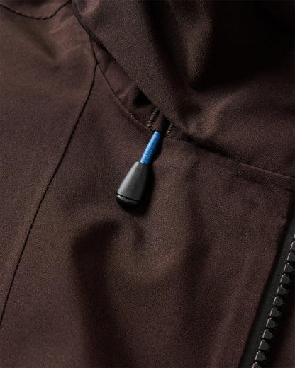 Diablo Waterproof Anorak - Caramel/Espresso - Flatlay