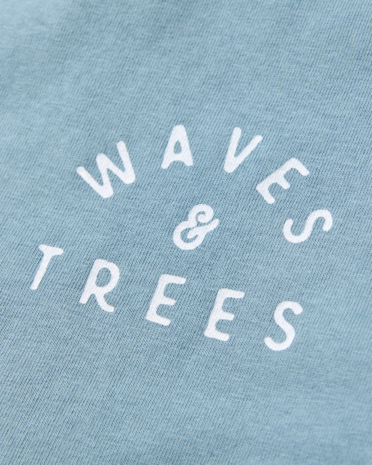 Penida T-Shirt - Stormy Blue  - Flatlay