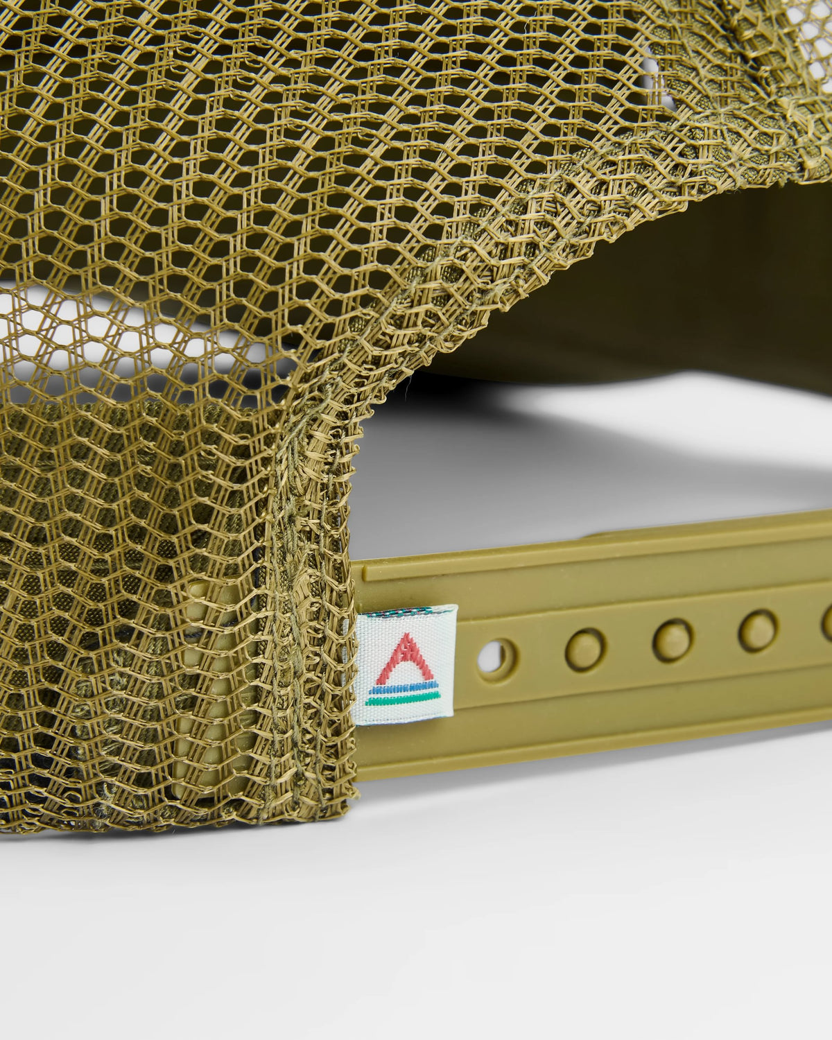 Roamer Mesh Trucker Cap - Khaki - Flatlay