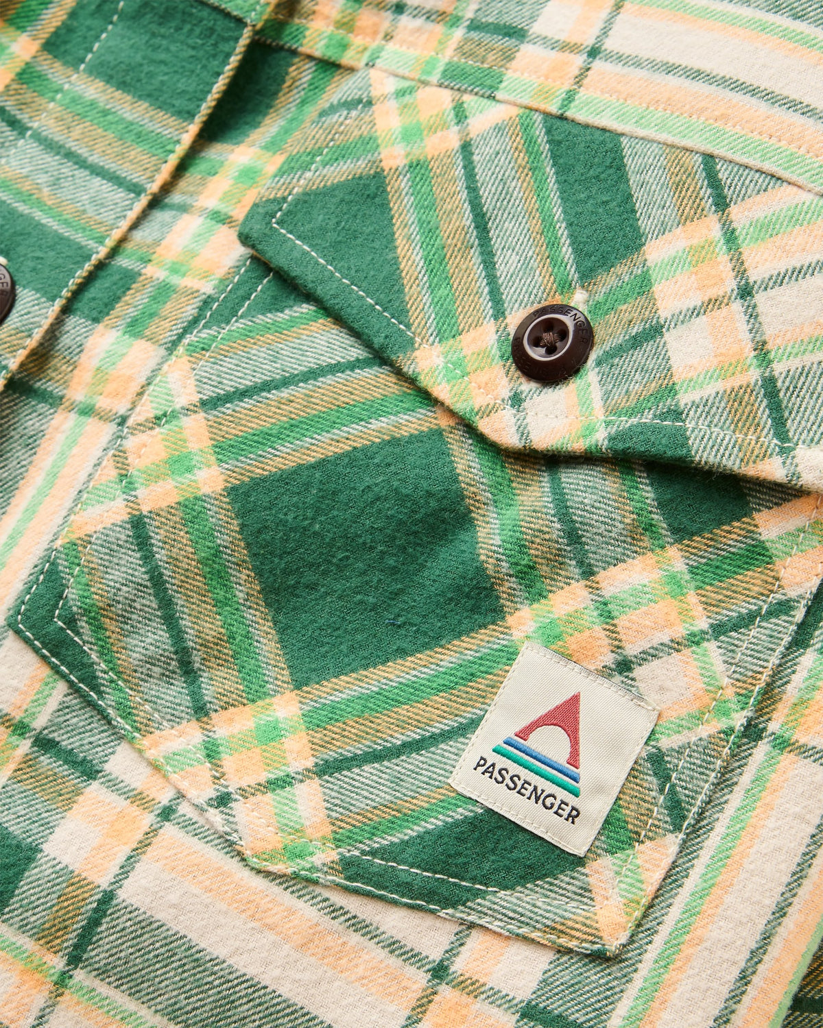 Stella LS Shirt - Pineneedle Check - Flatlay
