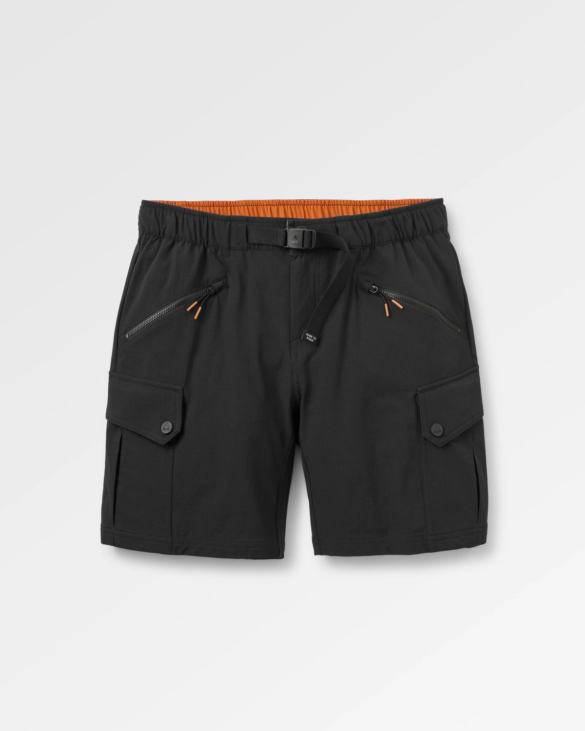 Sandstone Trail Short - Black - Flatlay