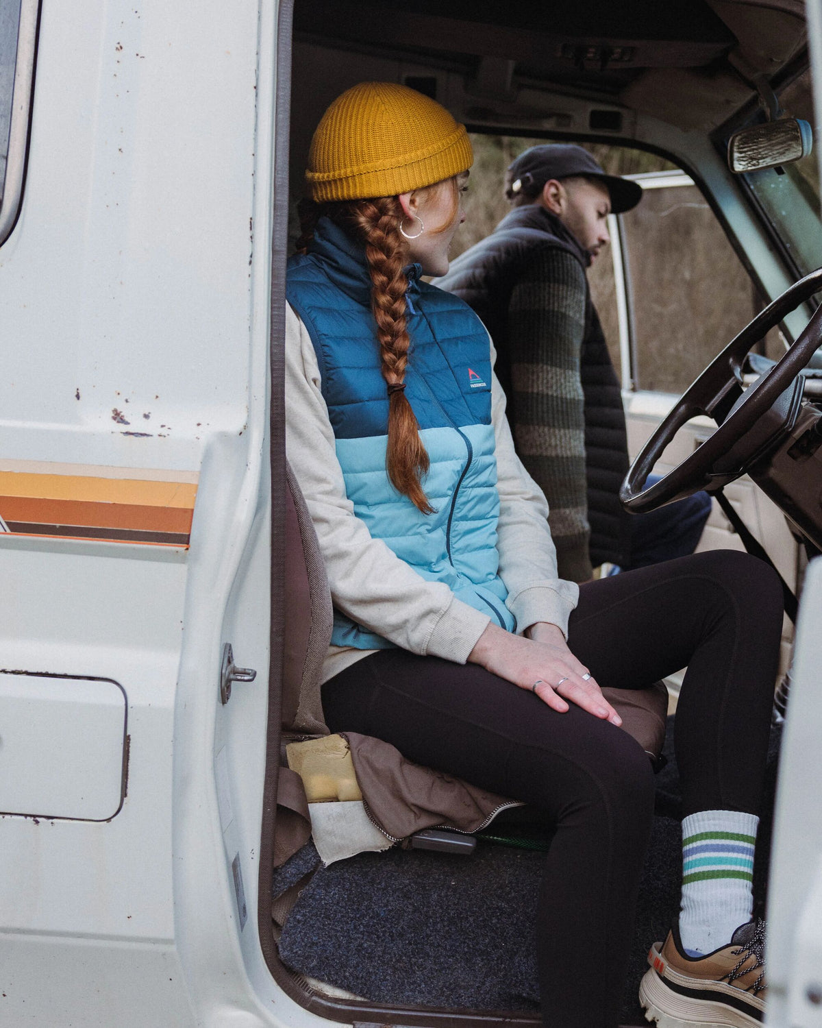 Northstar Down Gilet - Retro Blue/Tidal Blue - Lifestyle