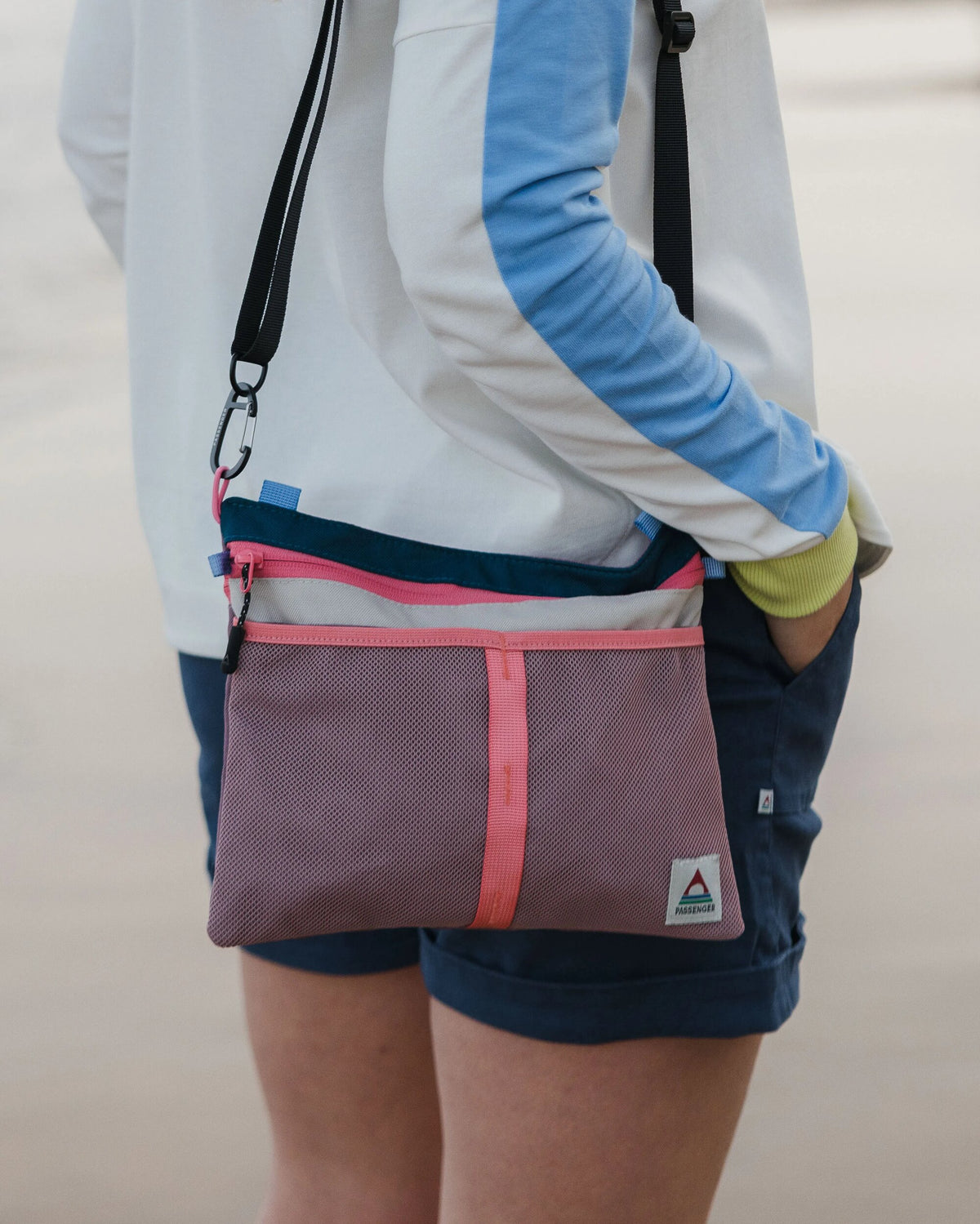 Waypoint Cross Body Bag - Grape - Lifestyle - Female