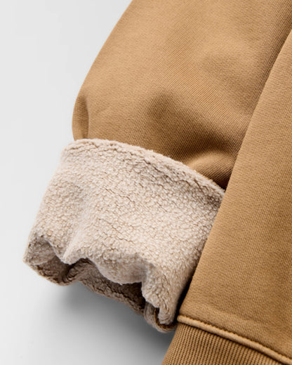 Vita Relaxed Fit Hoodie - Caramel - Flatlay