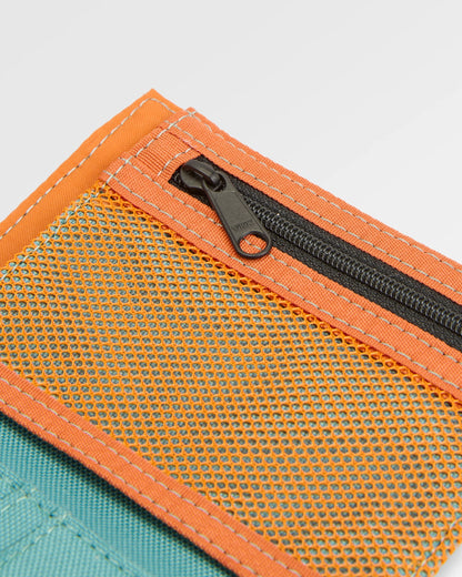 Essentials Wallet - Arctic/Retro Orange - Flatlay