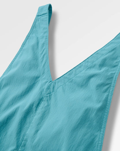 Refuel Ripstop Skort Dress - Ocean Teal - Flatlay