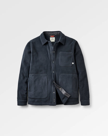 Adapt Polartec® Overshirt - Black - Flatlay