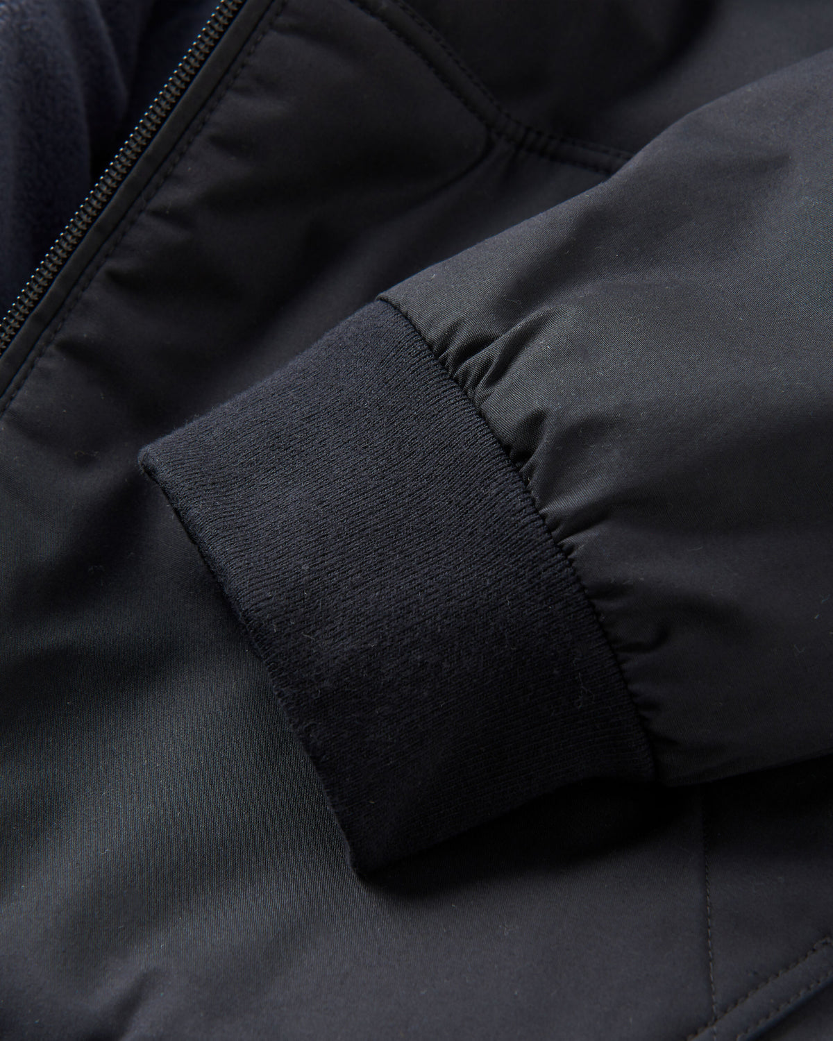 Bundoran Jacket - Black - Flatlay