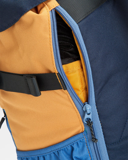 Boondocker 26L Backpack - Honey/Dark Denim/Rich Navy - Flatlay