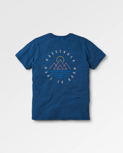 Escapism T-Shirt - Dark Denim - Flatlay