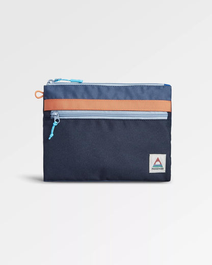 Essentials Pouch - Dark Denim/ Deep Navy - Flatlay