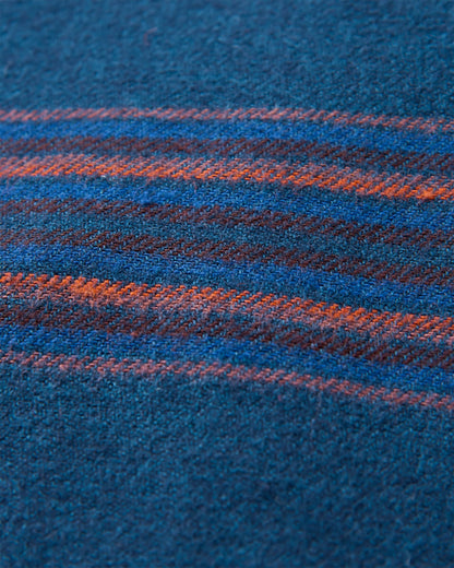 Backcountry Stripe Light Shirt - Rich Navy/Deep Plum Stripe - Flatlay
