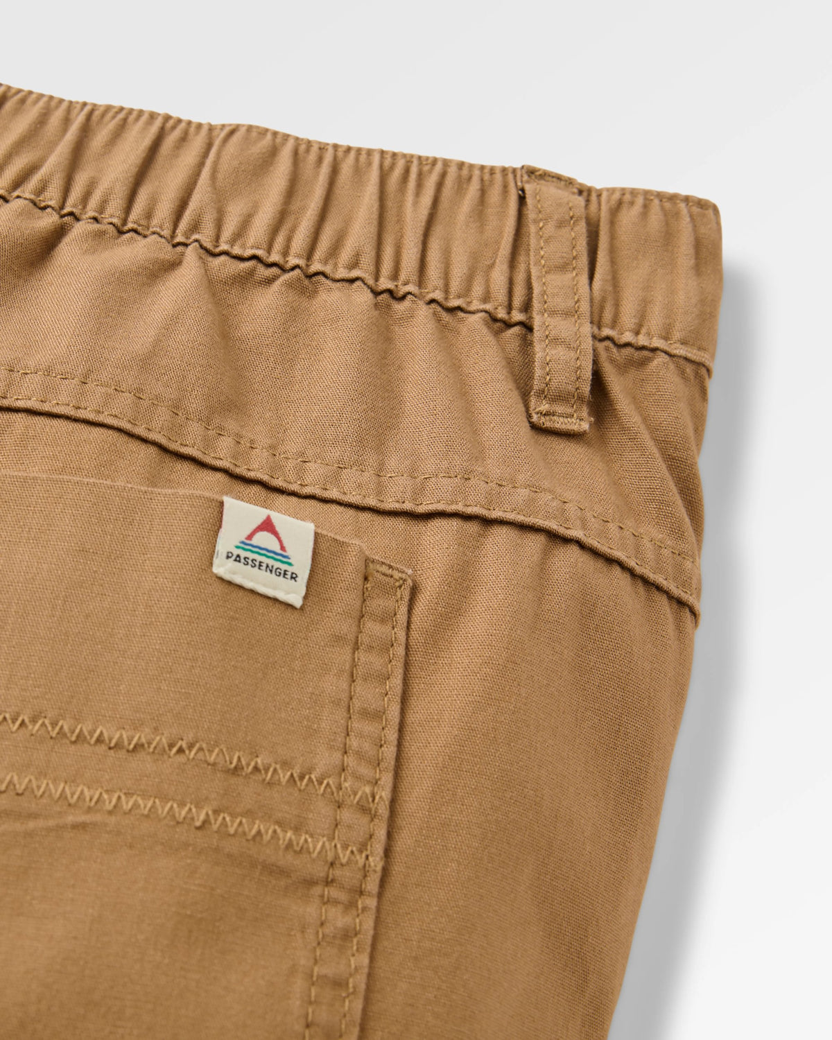 Lani Light Cotton Short - Caramel - Flatlay