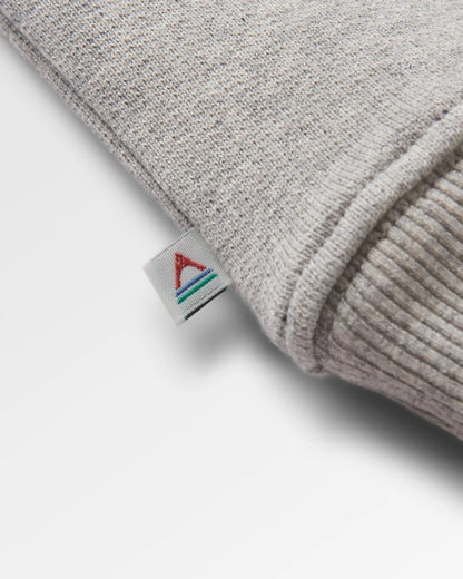 Heritage Women's Sweatshirt - Mid Grey Marl - Flatlay