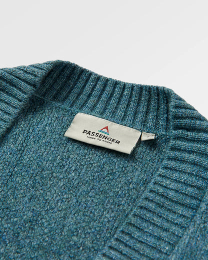 Nettle Knitted Cardigan - Arctic - Flatlay