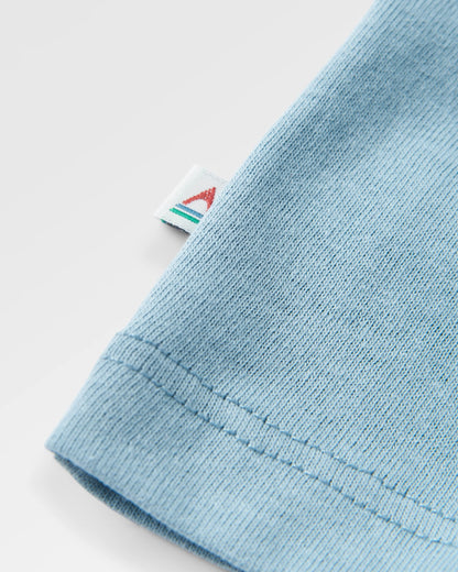 Laidback Vest - Faded Denim - Flatlay