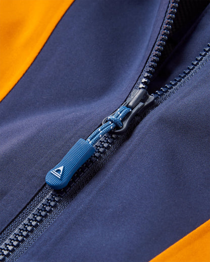 Skyline Waterproof Anorak - Sunrise Orange - Flatlay