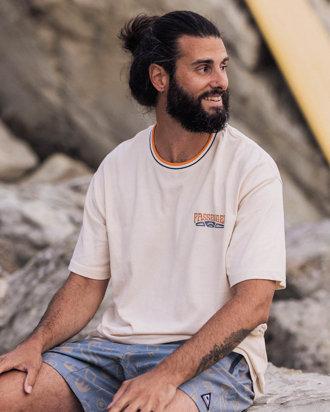 Lauca Relaxed Fit T-Shirt - Birch - Lifestyle