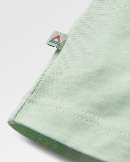 Easy Days Cotton T-Shirt - Spearmint - Flatlay