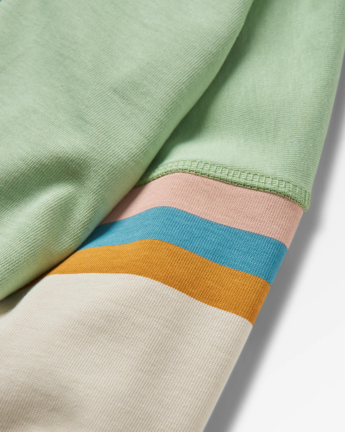 Dream Cotton LS T-Shirt - Green Fig - Flatlay