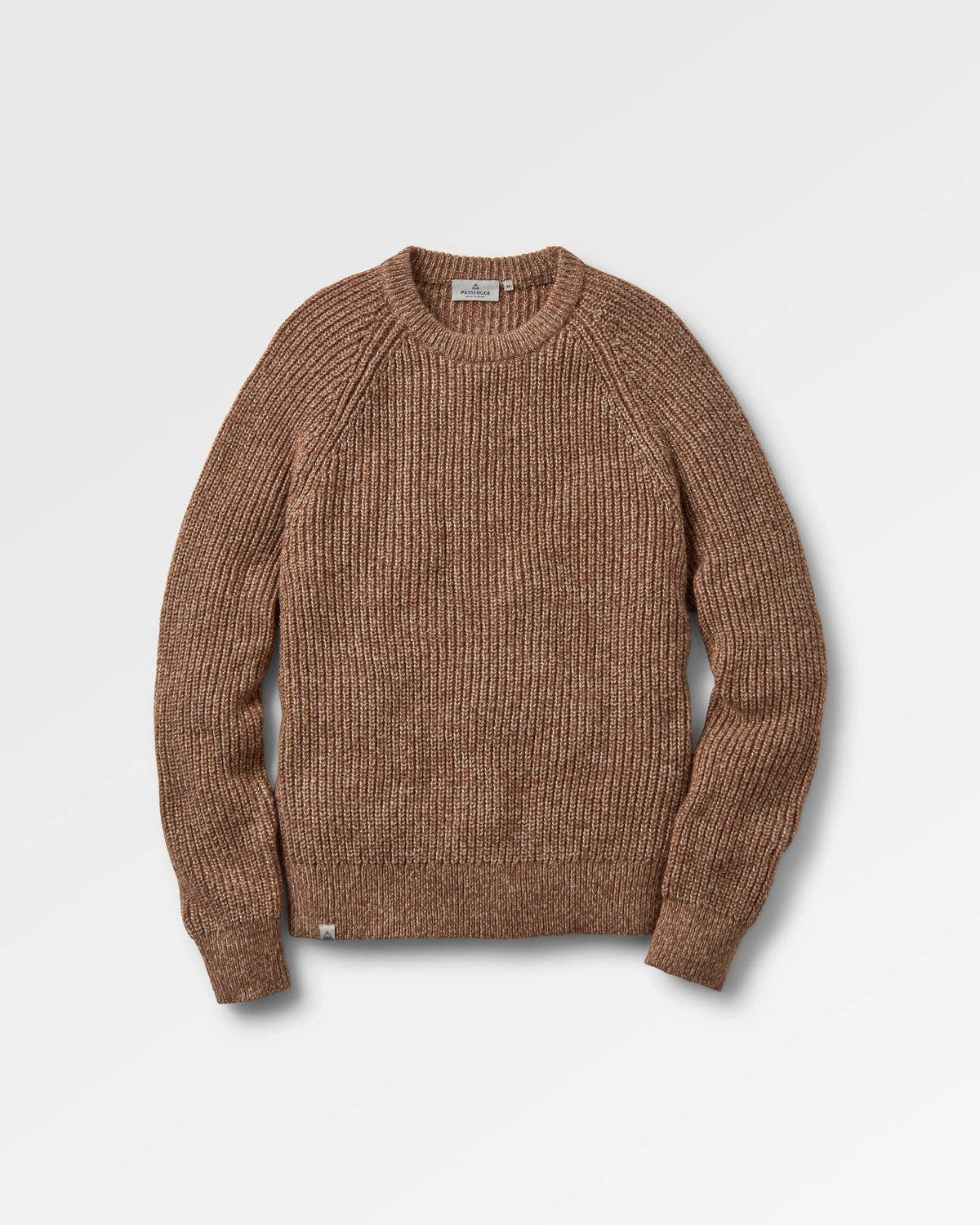 Fog Knitted Jumper - Stone - Flatlay