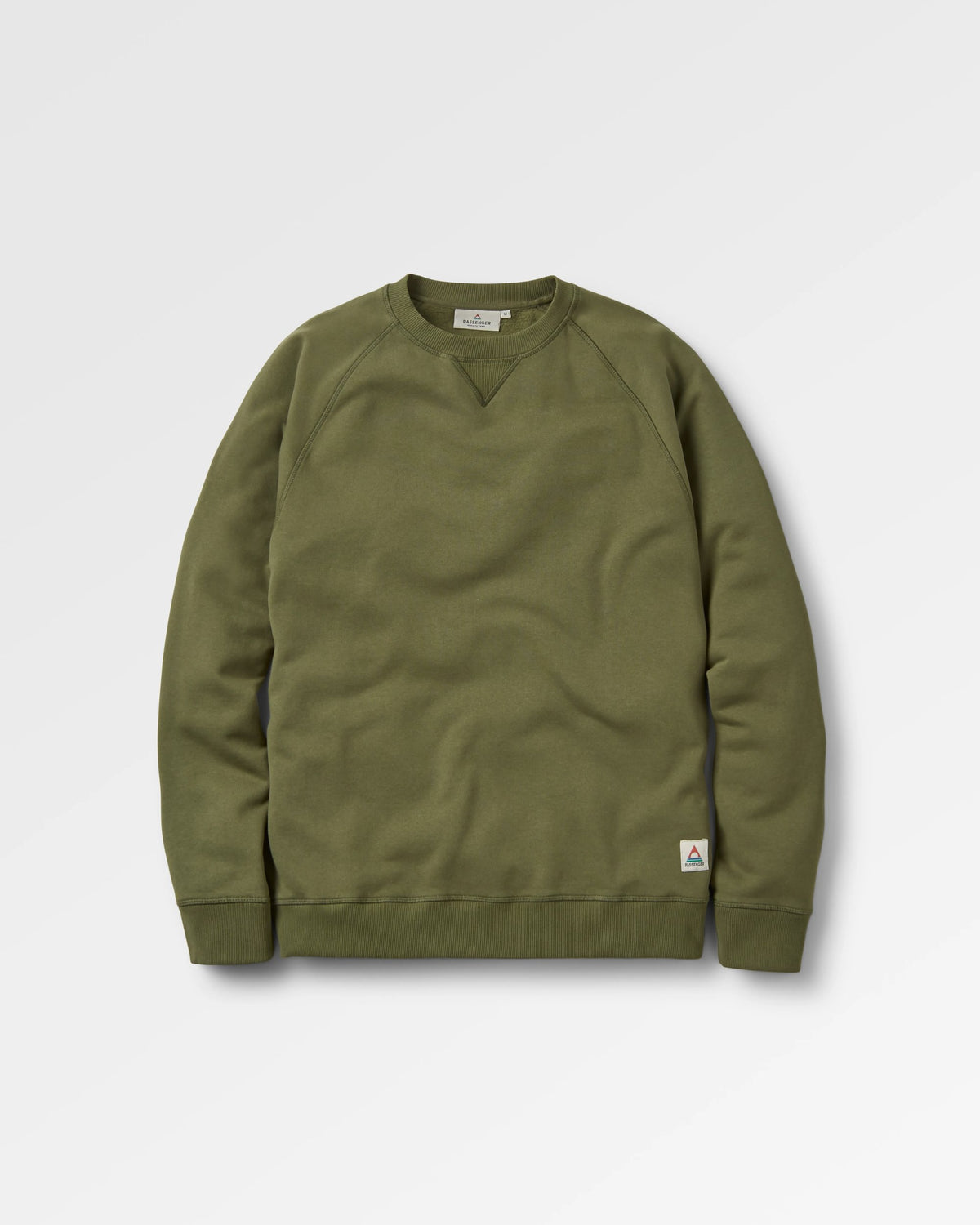 Heritage Men's Sweatshirt - Khaki - Flatlay
